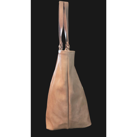 Steve Madden beige faux-leather tote bag - Picture 6 of 8